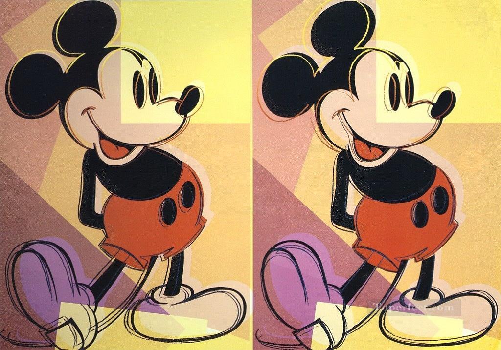 Mickey POP Oil Paintings